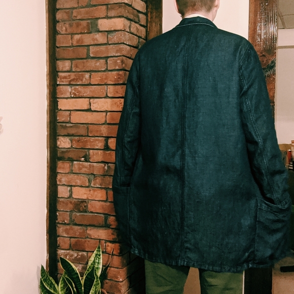 DENIM UNISEX DUSTER - Picture 4 of 4